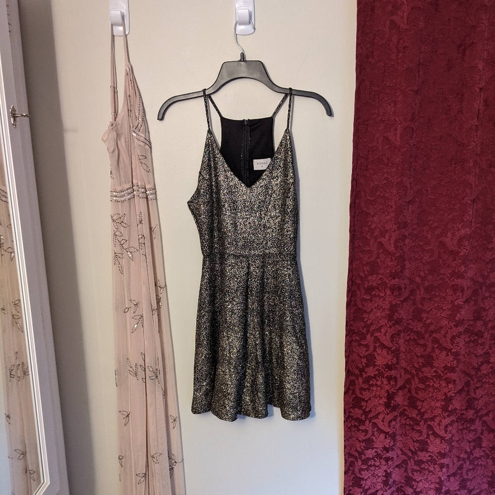 Everly Silver Dress
